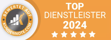 Kundennote Top Dienstleister 2024