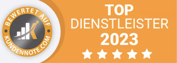 Kundennote Top Dienstleister 2023